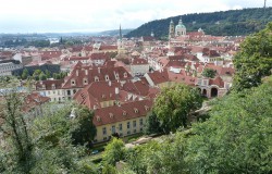 Ein Blick über die Altstadt von Prag